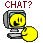 *chat